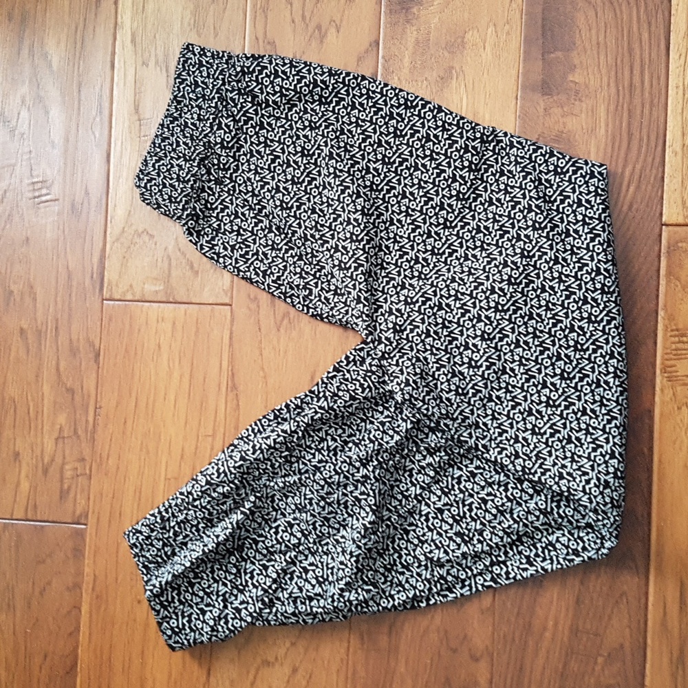 Twik 100% Organic Cotton Funky Patterned Pants with Pockets - Size XS